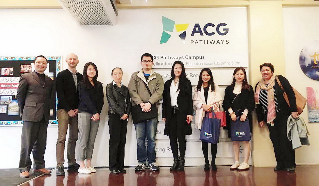 ‘An ACG Day in Wellington’ - Pioneer was invited to visit Victoria University of Wellington and ACG Education Group Institutes